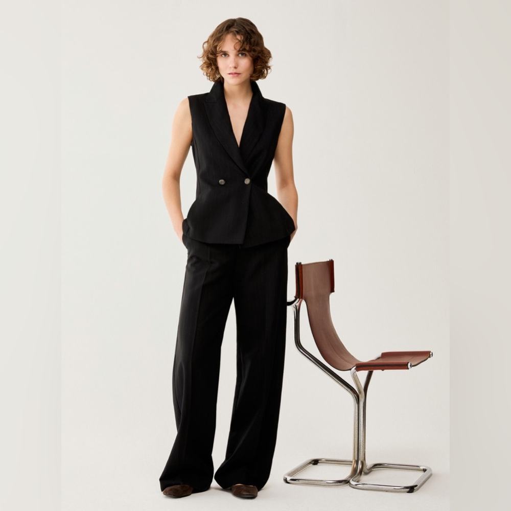 Zara maching wide jumpsuits blogger fav